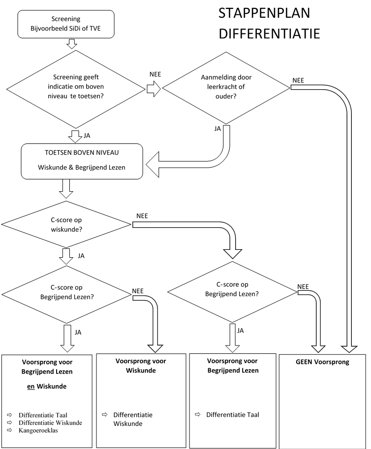 Stroomdiagram Stappenplan